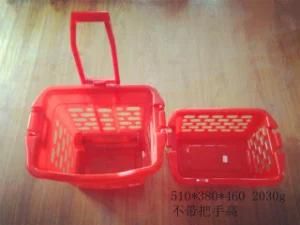 Used Mould Old Mould 2014 Hot Red Plastic Suppermarket Basket Mould