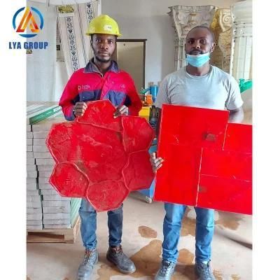 Cement Floor Stamping Imprint Mat Mold Concrete Stamp Mould