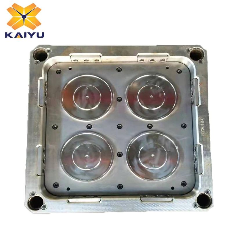 Plastic Thin Wall Food Container Cap Mould Used Injection Box Cover Mold