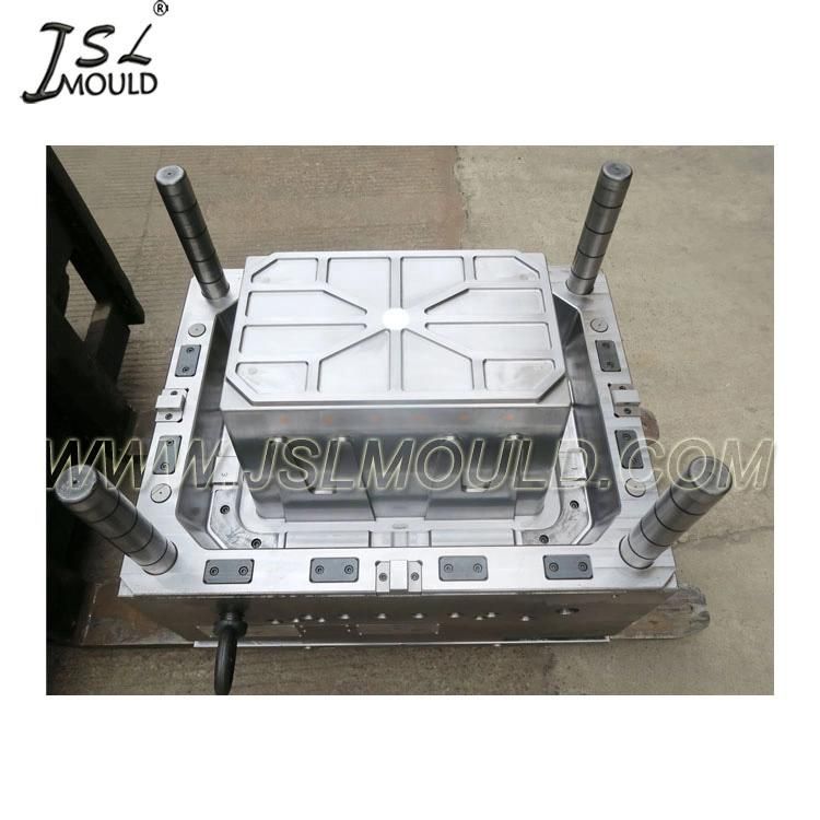 Injection Plastic Attached Lid Container Mould