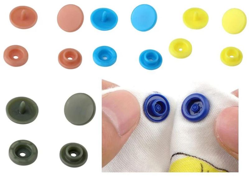 PP Plastic Injection Mould for 15mm Round Shape Buttons