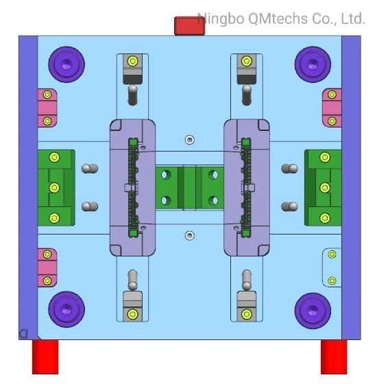 Muti-Cavity High Precision Customized Plastic Injection Mould for Telecom Connector