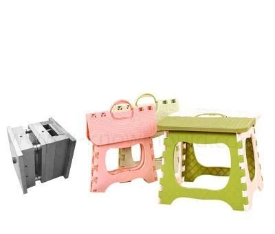 China OEM Plastic Injection Fold Portable Child Stool Mold Supplier