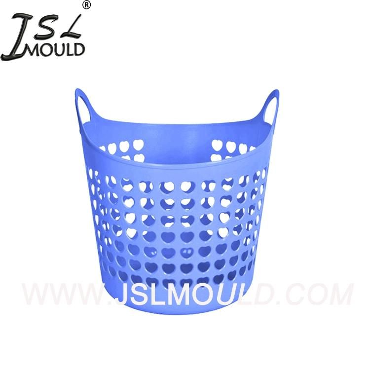 Injection Mold for Plastic Flexible Laundry Basket