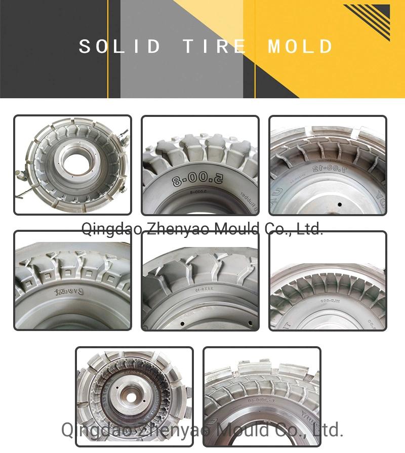 Pneumatic Press-on Skidsteer Industrial Solid Forklift Tyre Mould (15X4 1/2-8)