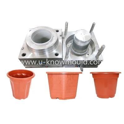 Round Planting Pot Mould Garden Plastic Flower Pot Mold