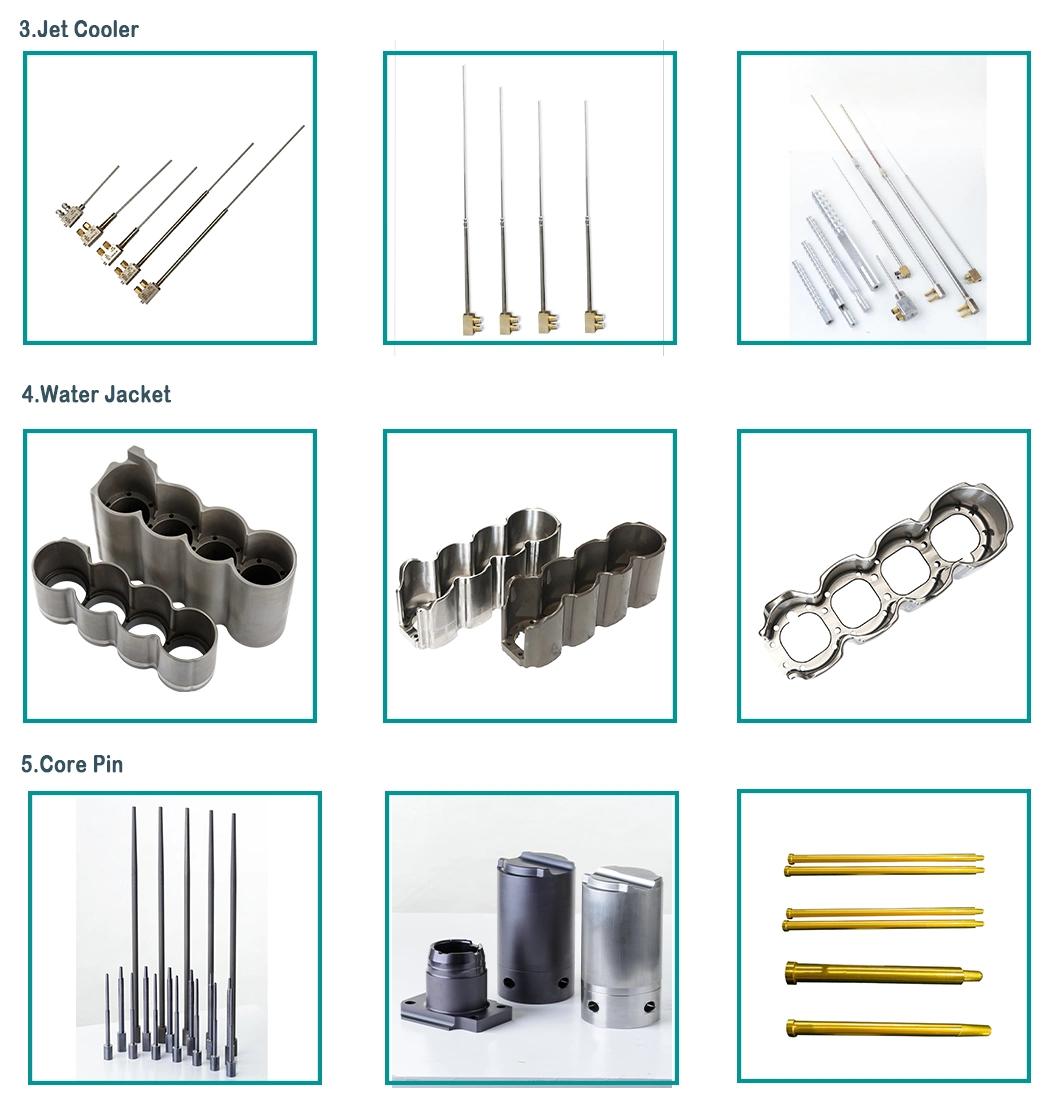 Plastic Mould Die Casting Components Componmachine Parts Tooling Auto Parts Mold Components Lnsert Core Ejector Pin Core Pin Sleeve Punch Cooling