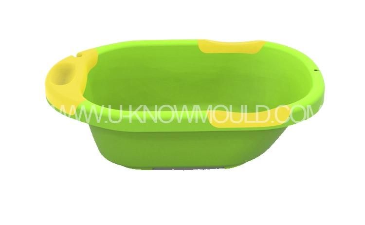 Plastic Baby Folding Bathtub Injection Mould Plastic Bath Basin Mold