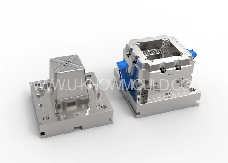 Plastic Antiskid Stool Injection Mould Plastic Bath Stool Mold for Childern