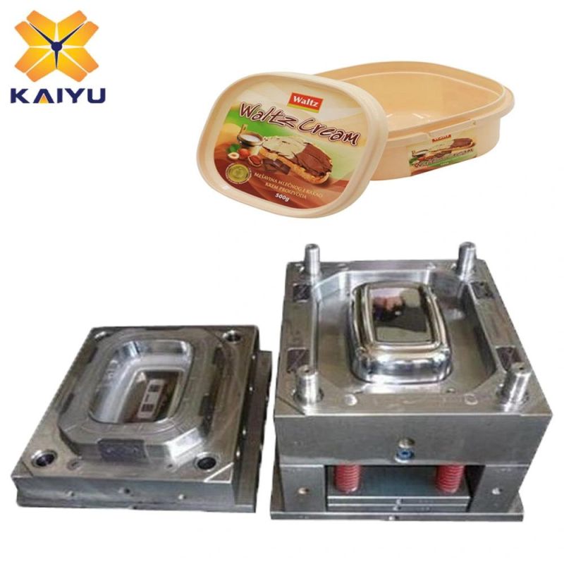 Different Size Thin Wall Plastic Injection Iml Food Container Mould