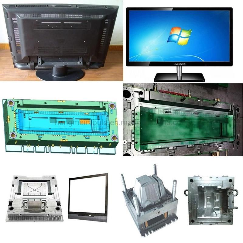 Hongmei Company Customized Plastic TV Computer Back Cover Shell Housing Injection Mold