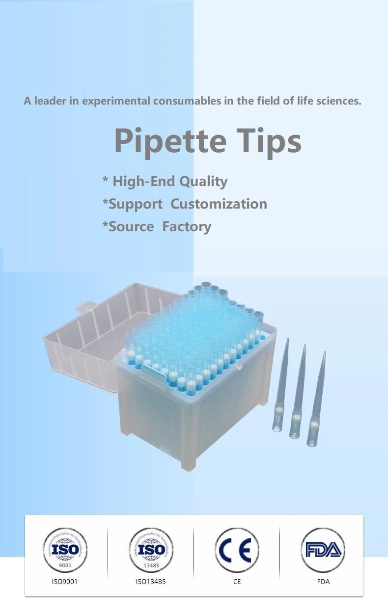 The Pipette Is Sterile Cartridge with Filter Element Mould