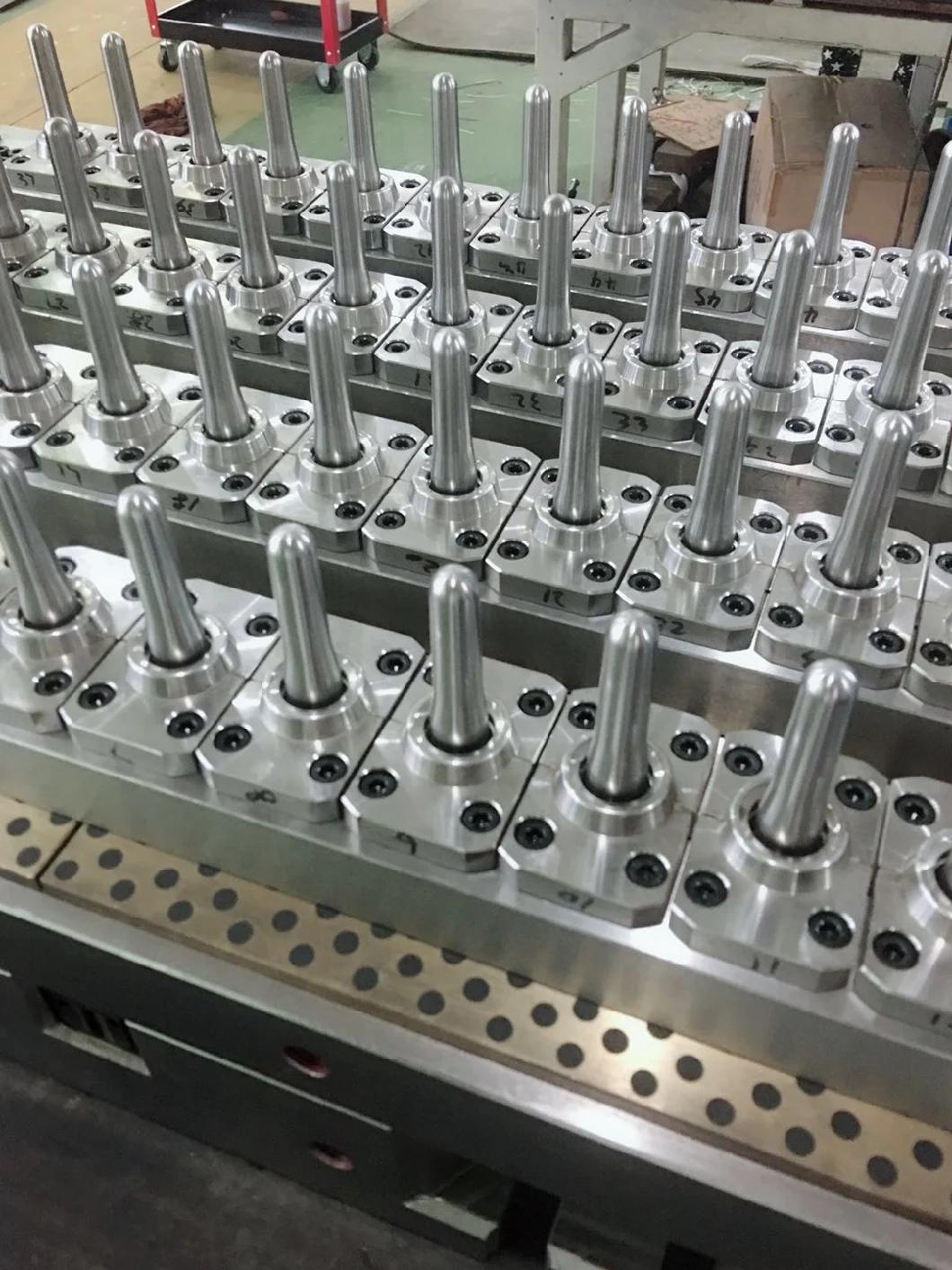96 Cavities Hot Runner Plastic Injection Needle Valve Pet Preform Mould Without Tail