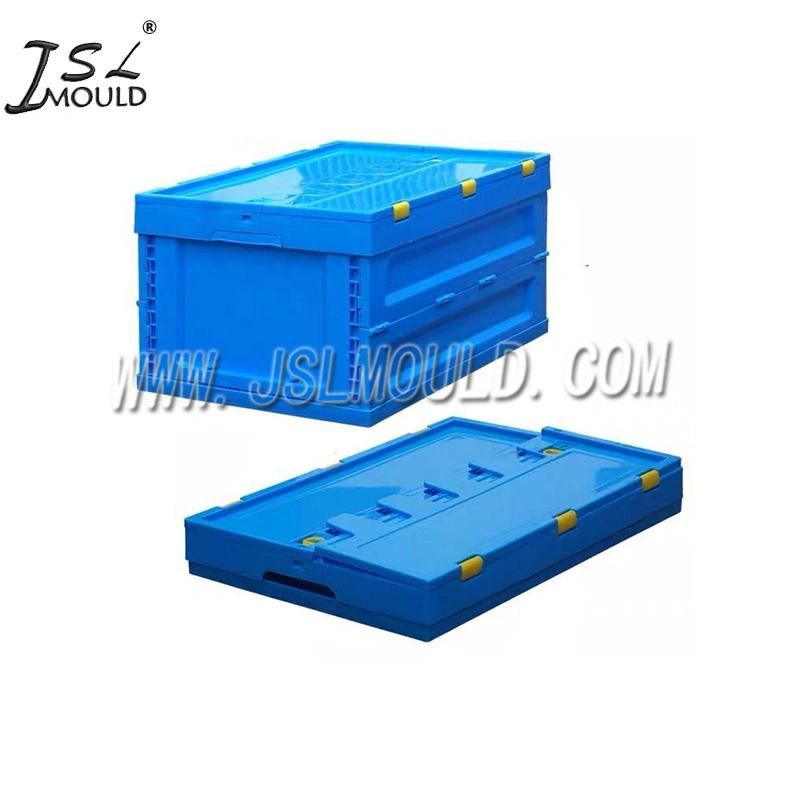 Injection Plastic Collapsible Ventilated Storage Crate Mould