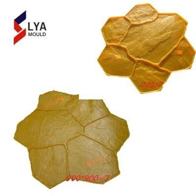 2018 New Product Decorating Polyurethane Concrete Stamp Mold