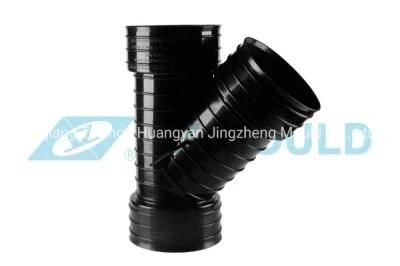 Jz PE Corrugated Injection Pipe Fitting Mould