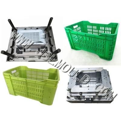 Quality Mold Factory Injection Plastic Fruit and Vegetable Crate Mould