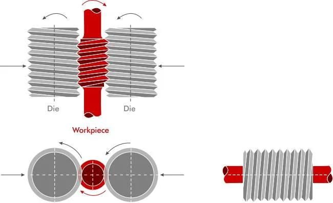 High Tensile Factory Direct Sale Customized Circular Thread Rolling Dies