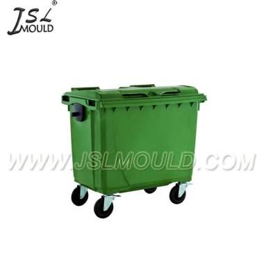 Custom Made Injection Plastic 660 Litre Wheelie Dustbin Mould
