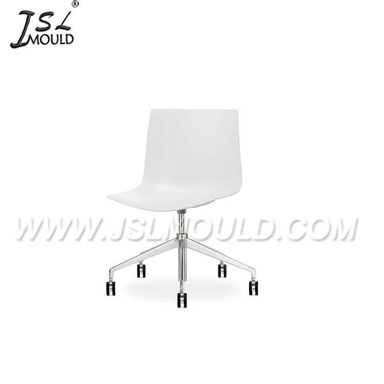 Metal Leg Plastic Chair Seat Back Mold