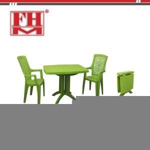 Plastic Injection Foldable Outdoor Garden Table Chair Mould