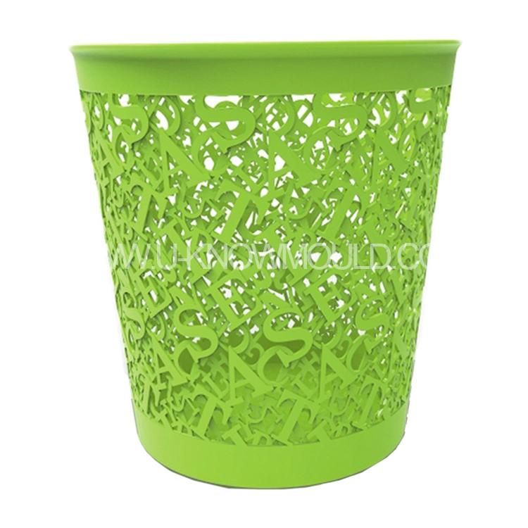 Plastic Office Household Garbage Can Mould Plastic Wastebin Injection Molds
