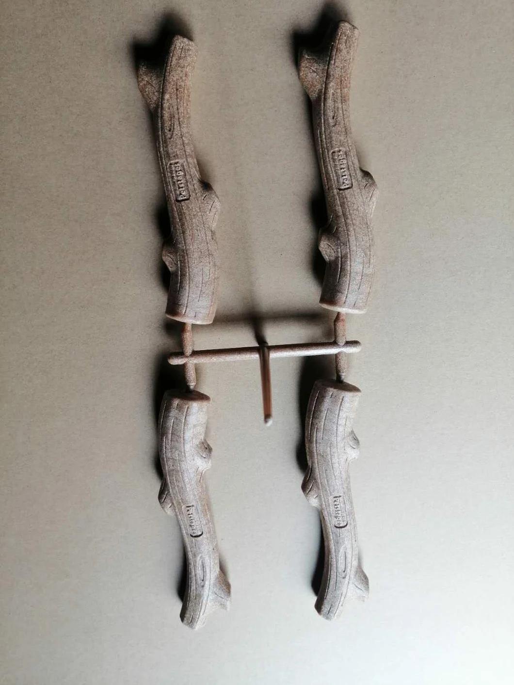 Plastic Injection Molds of PP+Wood Chaff Dogs Bone Shaped Toy