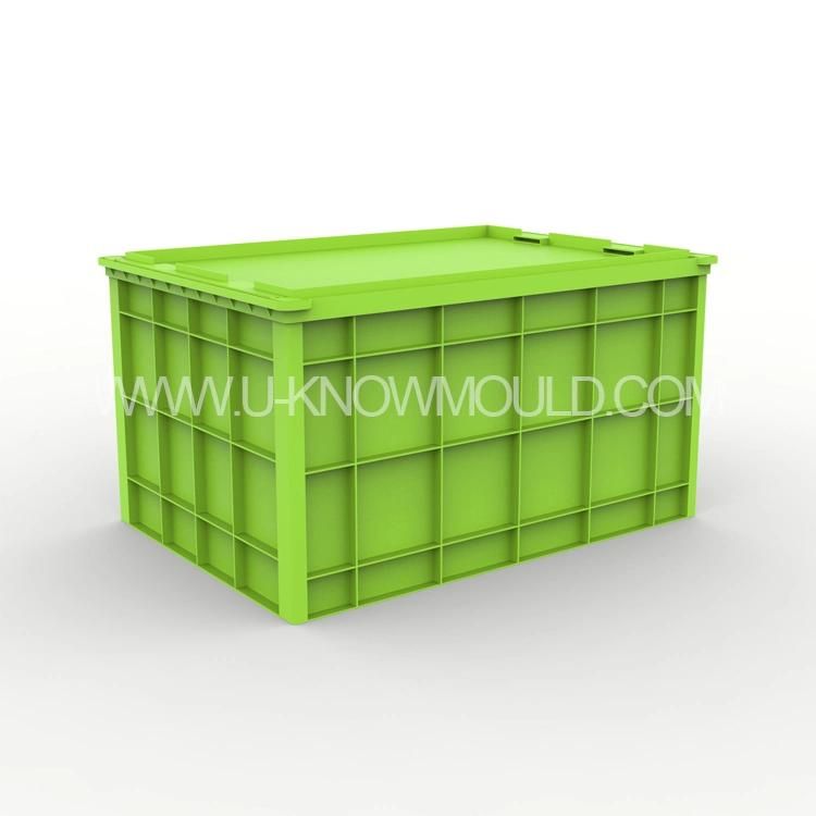 Customized Plastic Wholesale Vegetable Basket Injection Mould Plastic Crate Container Mold