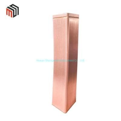 Non-Sticking High Quality Copper Mould Tubes in Square Shape