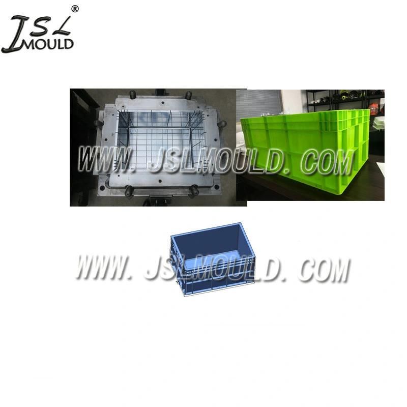 Stacking Injection Plastic Fish Crate Box Mould Manufacturer