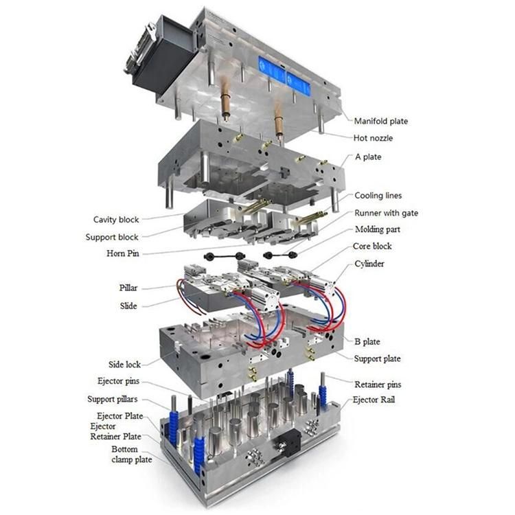 Professional Plastic Injection Mould Mold Maker for Customized Moulding Parts