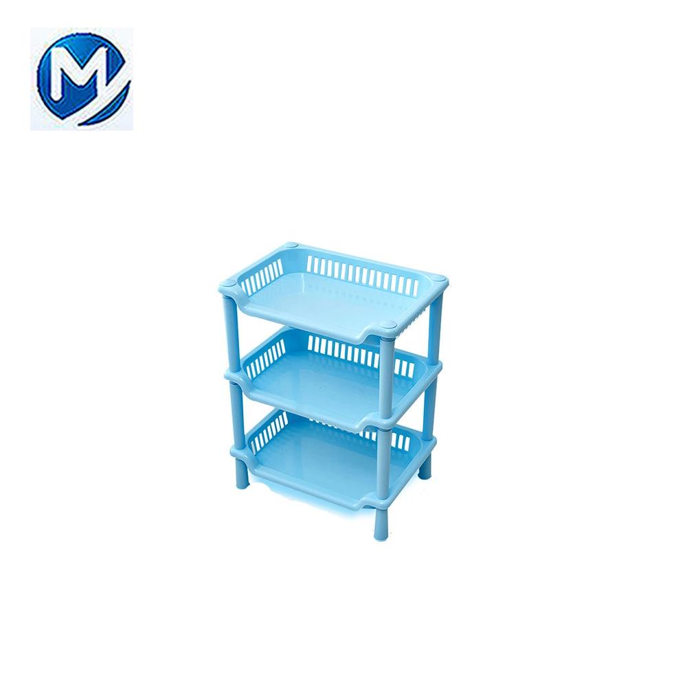 3 Tier Plastic Bathroom Corner Shelf Mould