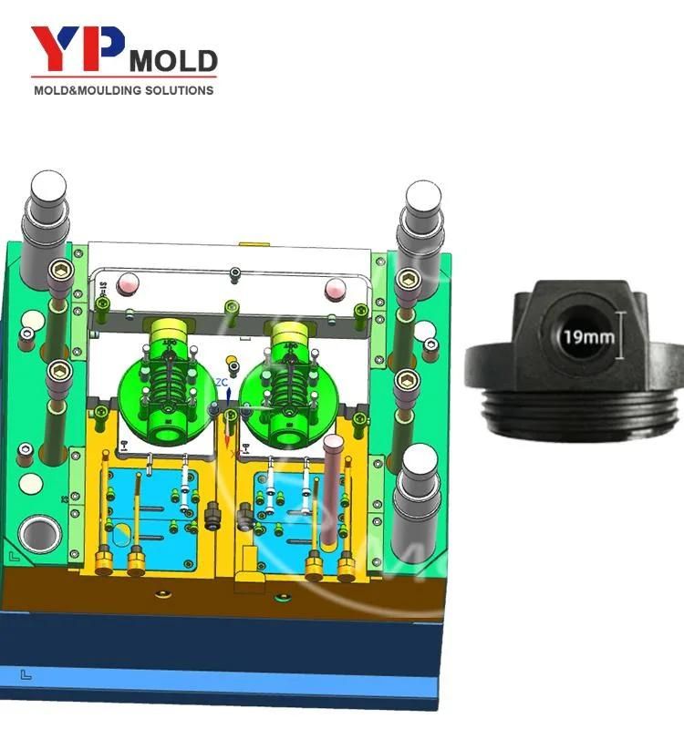 Plastic Water Purifier Inline Filter Housing Injection Mold