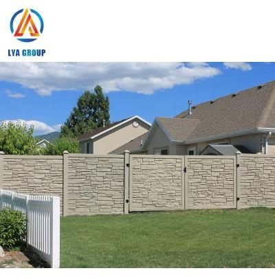 Concrete Wall Fence /Concrete Fence Pilar Mould/Walls Precast Mold for Sale