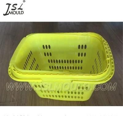 Injection Plastic Shopping Hand Basket Mould