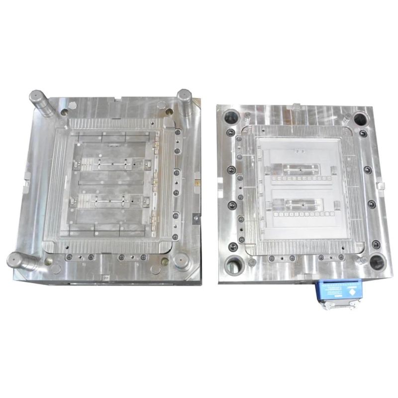 Injection Molding Service Plastic Injection Mold High Quality 24 Bit Surface Cover of Distribution Box Mould