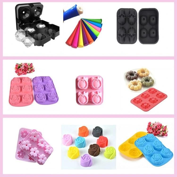 Food Grade Silicone Flower Cake Mould