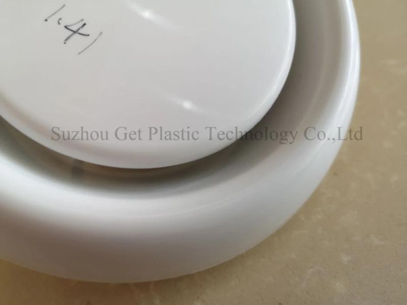 White Injection Molded Plastic Parts