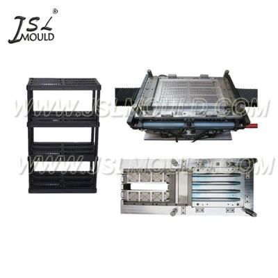 Injection Mould for Heavy Duty Plastic Storage Shelf