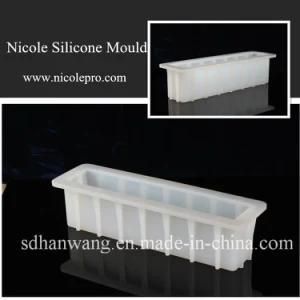 B0261 White Color Large Loaf Bar Soap Silicone Mold