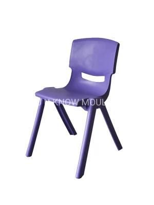 Plastic Thickened Backrest Antiskid Chair Injection Mould Plastic Armless Chair Mold
