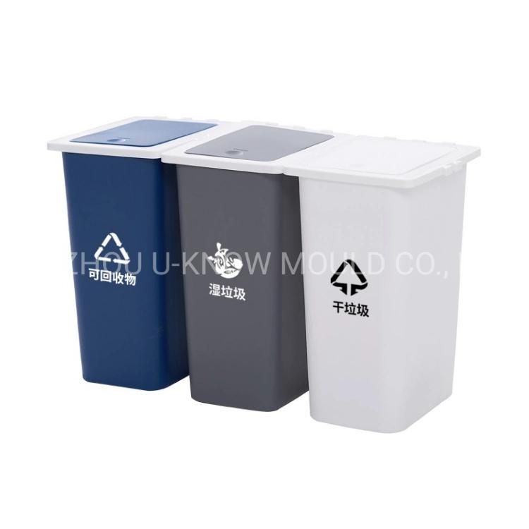 Household Sorting Wastbin Injection Mould Garbage Can Mold