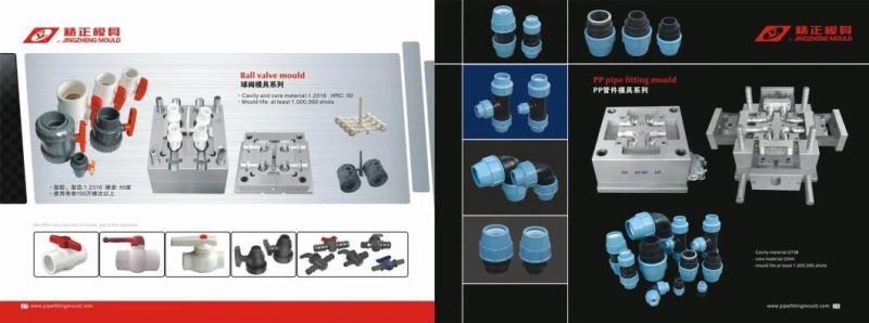 Plastic Pipe Fitting PP Connector Injection Mould