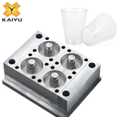 Custom High Quality Plastic Injection Disposable Thin Wall Juice Cup Mould