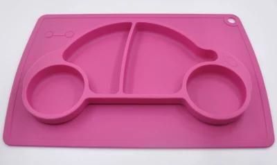 Customized Mould Suction Bowl Silicone Dinner Plate