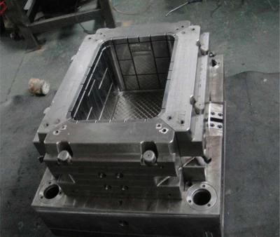 Chinese Household Plastic Injection Square Hinged Food Container Storage Box Mould Factory