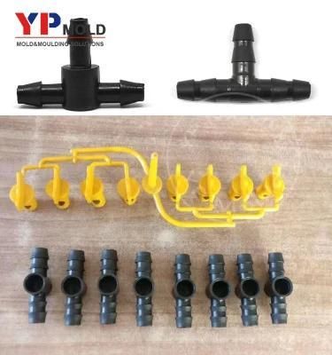 Mold Supplier of Drip Irrigation Fittings Plastic Agriculture Drip Tape Fittings Injection ...