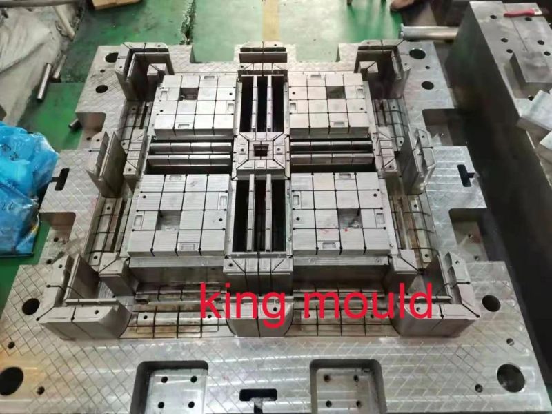 Large Export Standard Plastic Injection Rackable Plastik HDPE Pallet Mould