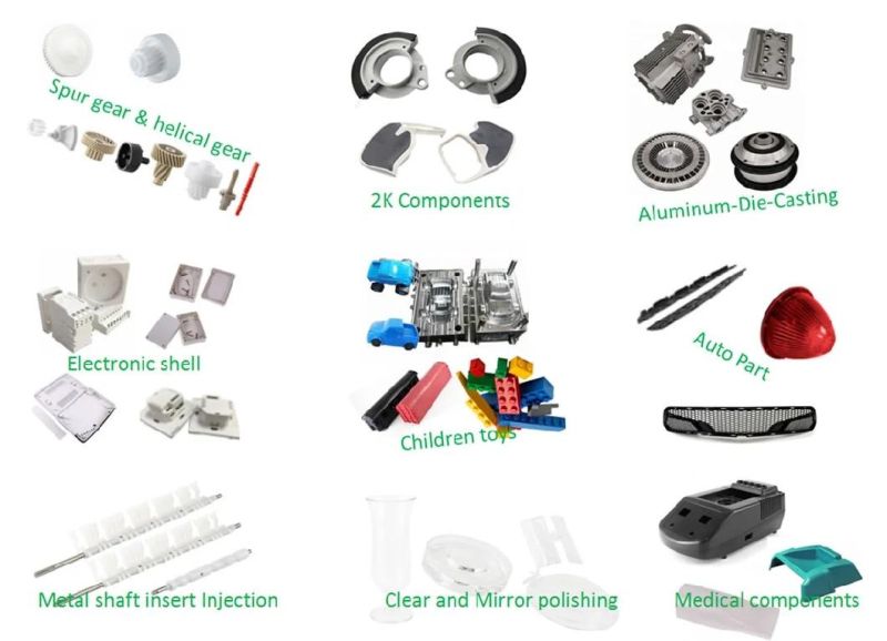 Injection Mould for Plastic Auto Parts with Hot Runner