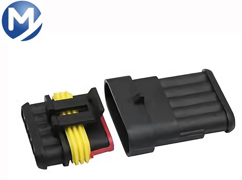 Custom-Made Auto Car Part Electrical Connector Plastic Injection Molding